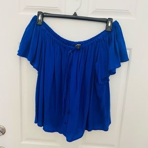 Express. 2 Shoulder Free Tops